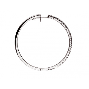 Золотые серьги с бриллиантами (01-200381532) фотография