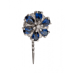 Золотая булавка с бриллиантами (01-200539532) фотография