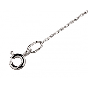 Золотое колье с цирконием куб. (01-200432933) фотография