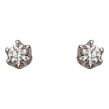 Золоті сережки з діамантами (01-200766233)