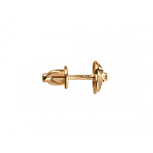 Золотые серьги с бриллиантами (01-18375434) фотография