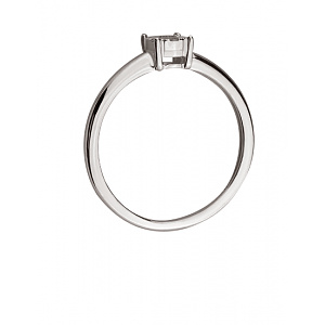 Золотое кольцо с бриллиантами (01-200785634) фотография