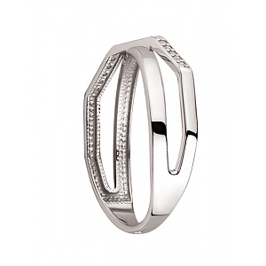 Золота каблучка з цирконієм куб. (01-200447835) фотографія