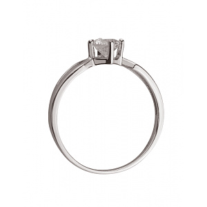 Золота каблучка з цирконієм куб. (01-200542735) фотографія