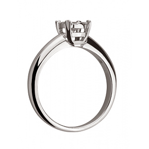 Золотое кольцо с бриллиантами (01-200805935) фотография