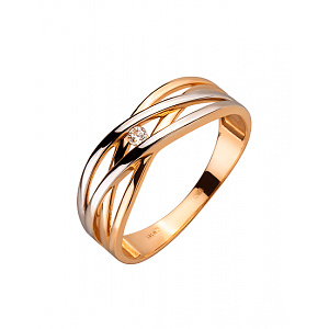 Золота каблучка  (01-200295136) фотографія