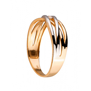 Золота каблучка  (01-200295136) фотографія