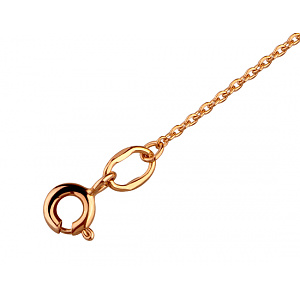 Золоте кольє з цирконієм куб. (01-200418436) фотографія