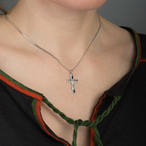 Золотой крестик  (2б_п-208) фотография