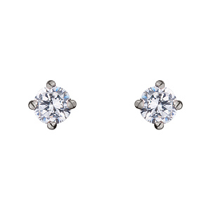 Золотые серьги с фианитами (2б_с-091) фотография