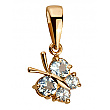 Золотий кулон з кварцами 01-18385337 фотографія 1