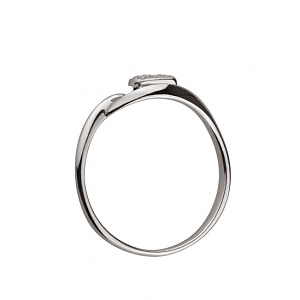 Золотое кольцо с бриллиантами (01-18928137) фотография