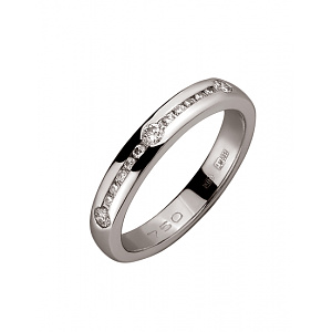 Золотое кольцо с бриллиантами (01-200191437) фотография