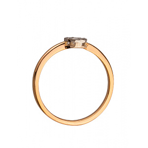 Золотое кольцо с бриллиантами (01-200264737) фотография