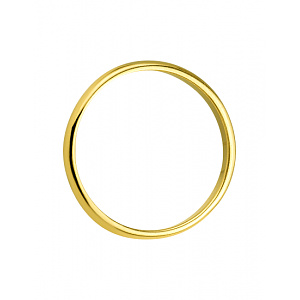 Золотое обручальное кольцо  с бриллиантом (01-200616937) фотография