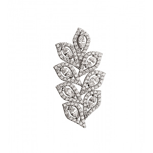 Золотой кулон с фианитами (2б_п-214) картинка Золотой кулон с фианитами (2б_п-214) фотография