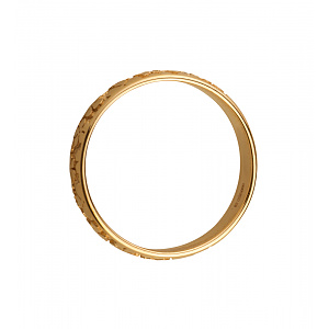 Золота обручка з діамантами (1б_к-252) фотографія