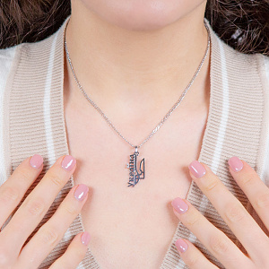 Золотой кулон с бриллиантами (2б_п-252) фотография