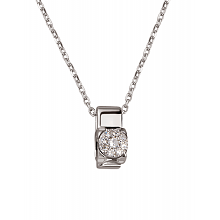 Золоте кольє з діамантами