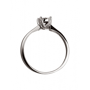 Золотое кольцо с бриллиантами (01-200438238) фотография