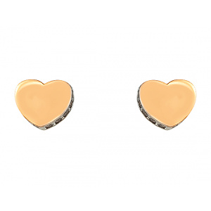 Золотые серьги с фианитом (цирконием куб.) (01-200788538) фотография