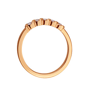 Золотое кольцо с бриллиантами (1б_к-204) фотография