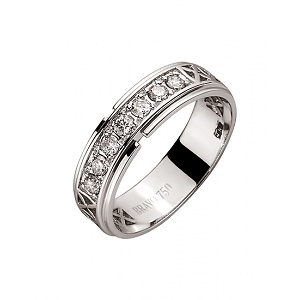 Золотое  кольцо с бриллиантами (01-200481139) фотография