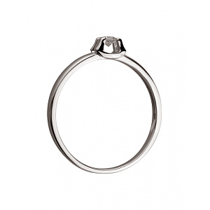 Золота каблучка з діамантом (01-200563539) картинка Золота каблучка з діамантом (01-200563539) фотографія