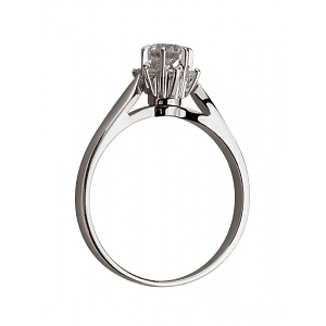 Золотое кольцо с бриллиантами (01-200805839) фотография