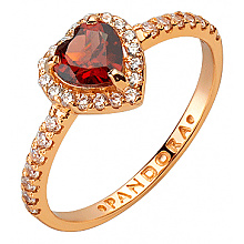 Золота каблучка з фіанітом (цирконієм куб.) (01-200810839)