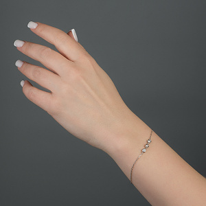 Золотой браслет  (3б007/01б) фотография