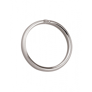 Золота каблучка з діамантом (01-200072440) фотографія