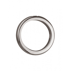 Золота обручка з діамантом (01-200237240) фотографія