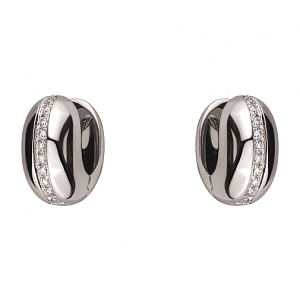 Золоті сережки з діамантами (01-200755440) фотографія