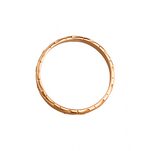 Золота обручка з діамантами (1б_к-309) фотографія