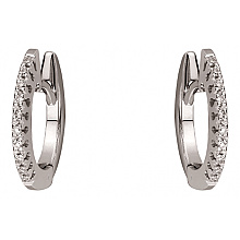 Золоті сережки з діамантами (01-200575941)