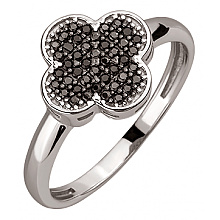 Золота каблучка з цирконієм куб. (01-200606441)