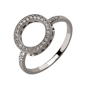 Золотое кольцо с бриллиантами (2б_к-226) фотография