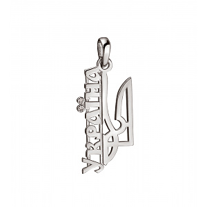 Золотой кулон с бриллиантами (2б_п-252) фотография