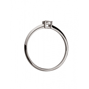 Золотое кольцо с бриллиантом (01-200539542) фотография