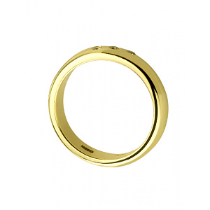 Золотое кольцо с бриллиантами (01-18989543) фотография