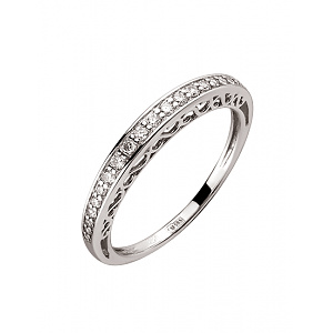 Золотое кольцо с бриллиантами (01-200473843) фотография