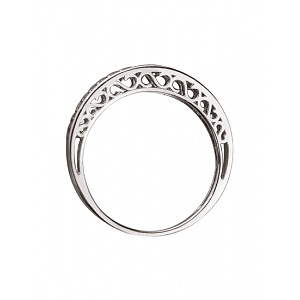 Золотое кольцо с бриллиантами (01-200473843) фотография