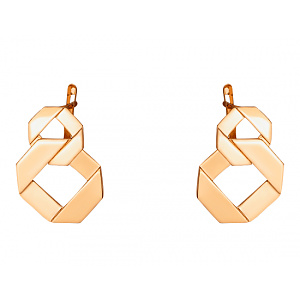 Золотые серьги  (01-200559543) фотография