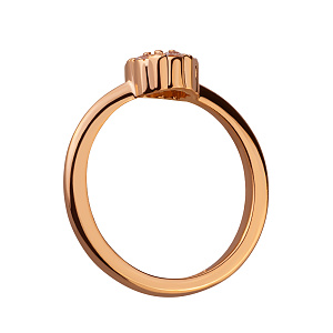 Золотое кольцо с бриллиантами (1б_к-055) фотография