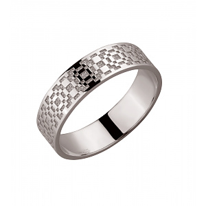 Золота обручка  (2б_к-324) фотографія