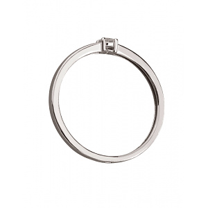 Золотое кольцо с бриллиантом (01-200785644) фотография