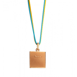 Золотий кулон «Родина» (1б_п-265) фотографія