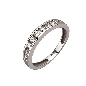 Золотое  кольцо с бриллиантами (01-200805845) фотография