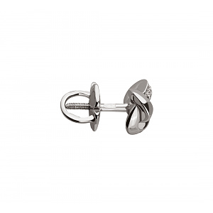 Золотые серьги с бриллиантами (2б_с-074) фотография